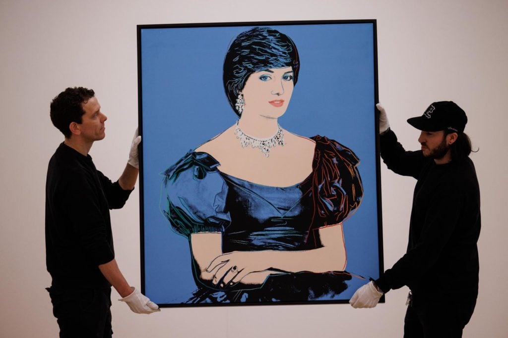 Warhol Diana cuadro subasta