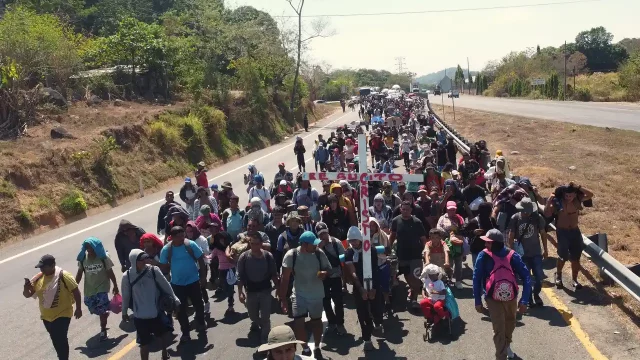 Caravana migrante-elecciones ola migratoria