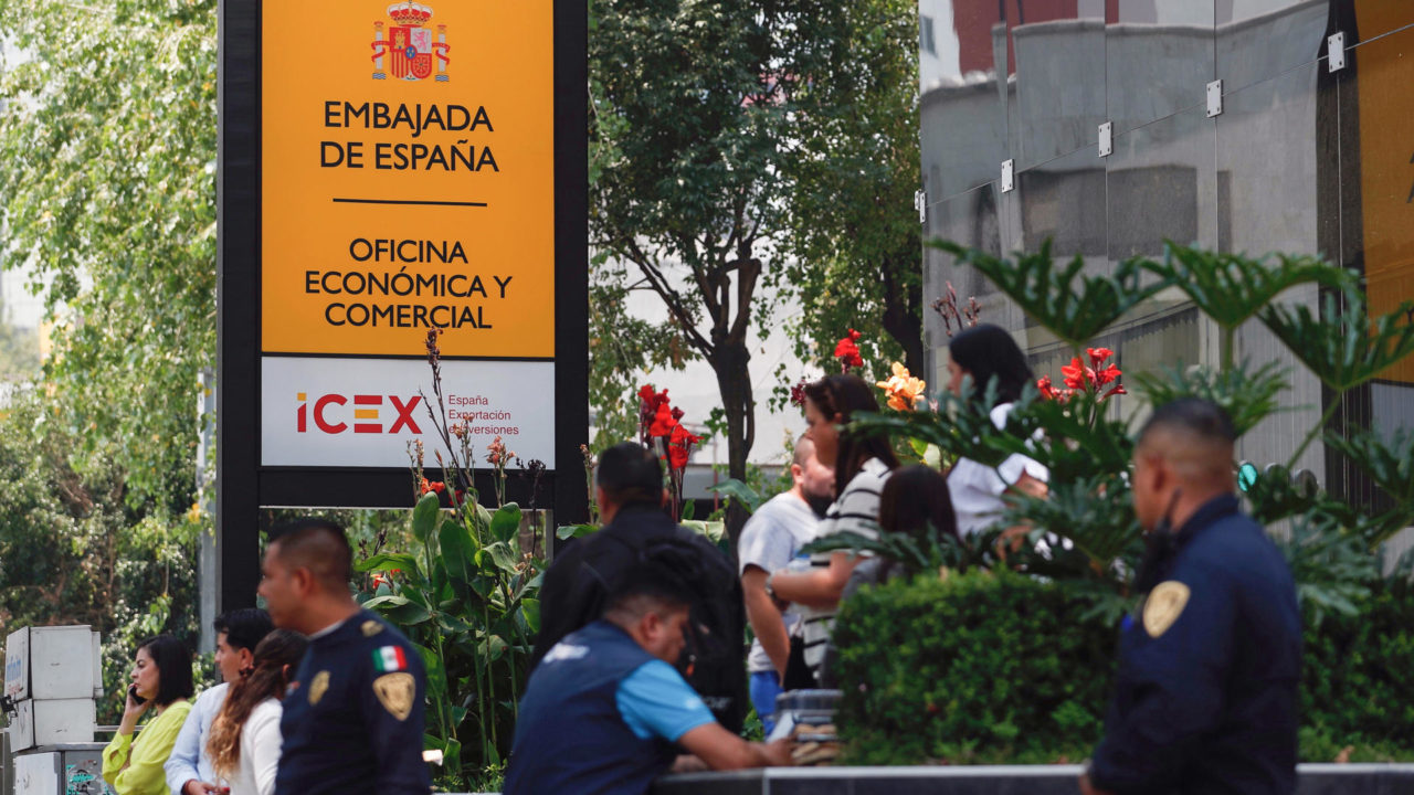 Roban la Oficina Comercial de la Embajada de España en Ciudad de México