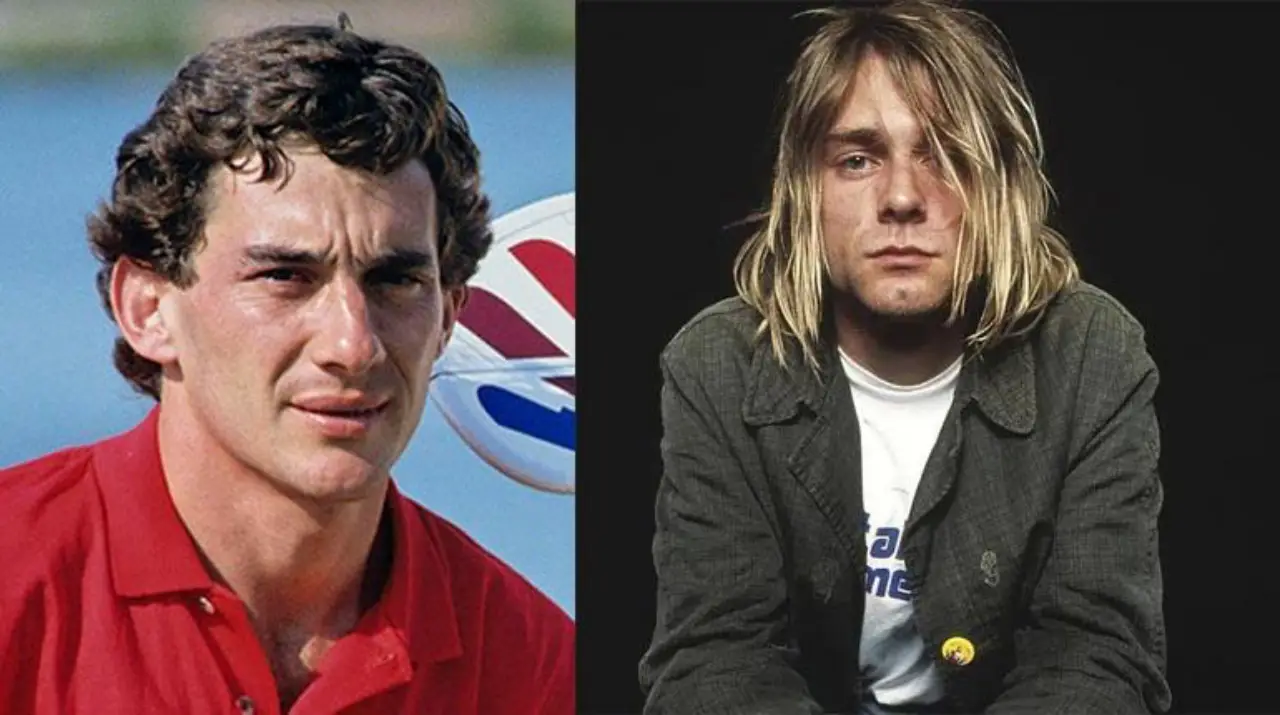 A 30 años de su muerte, así fueron las vidas de los ‘rock stars’ Ayrton Senna y Kurt Cobain