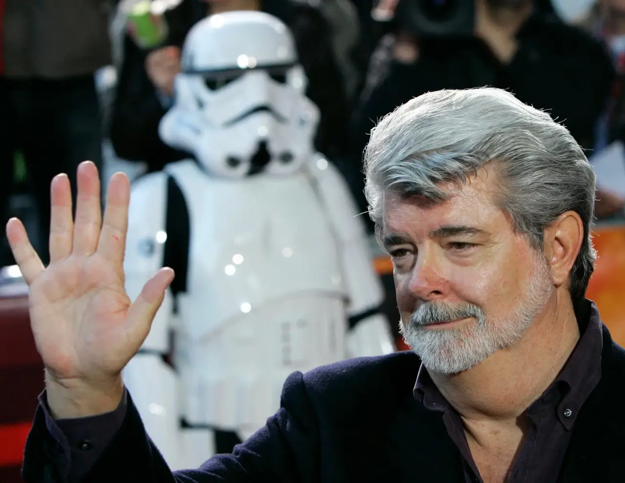 George Lucas-Palma Oro-Festoval Cannes