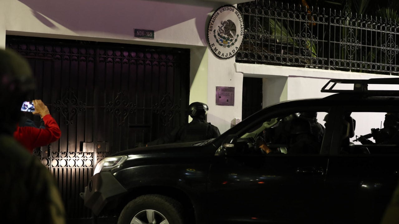 México denuncia ante ONU el asalto a la embajada en Ecuador