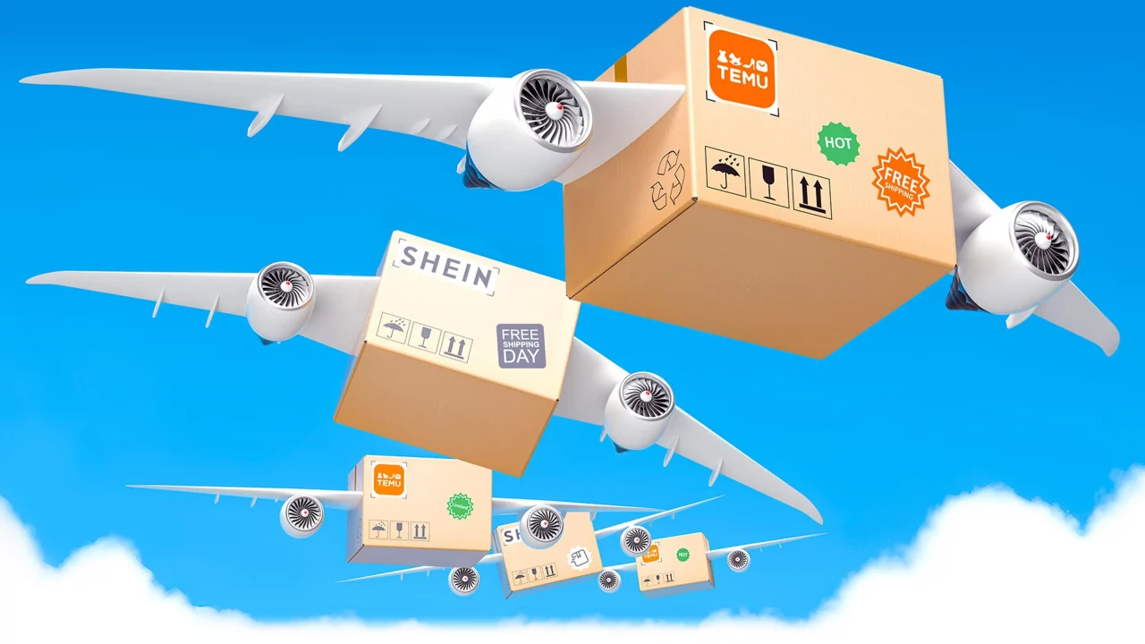 Temu y Shein reciben tantas compras que la industria del transporte aéreo no puede seguir el ritmo