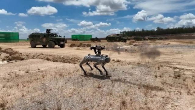 perros robot ejército chino