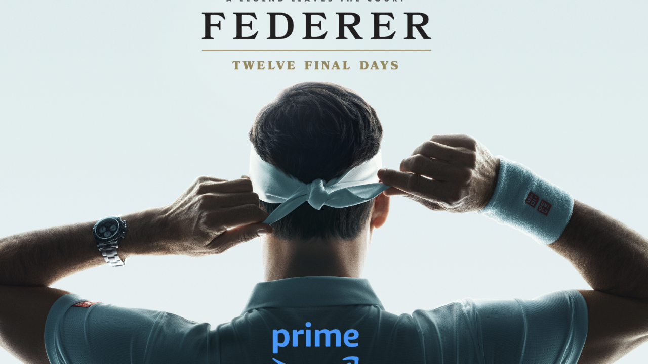 Prime Video anuncia estreno del documental Federer: ‘sus últimos 12 días’
