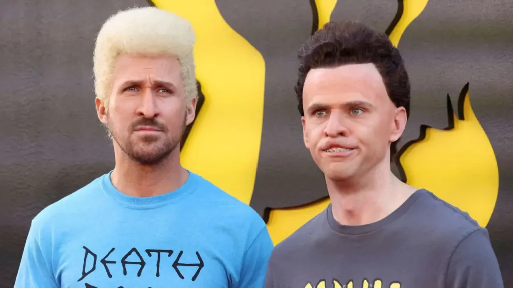 Ryan Gosling-Beavis and Butt Head-Fall Guy