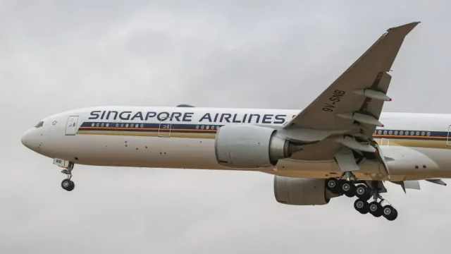 Singapour Airlines-accidente