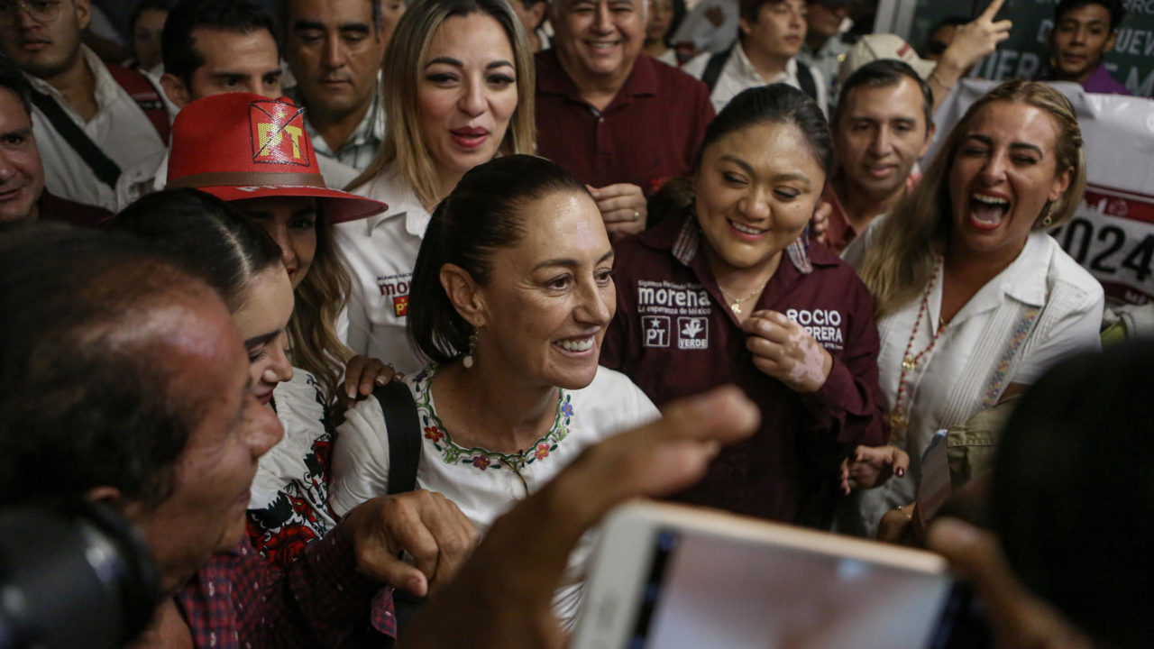Sheinbaum desborda confianza en el sureste del país: ‘Sí, ganaré la Presidencia’