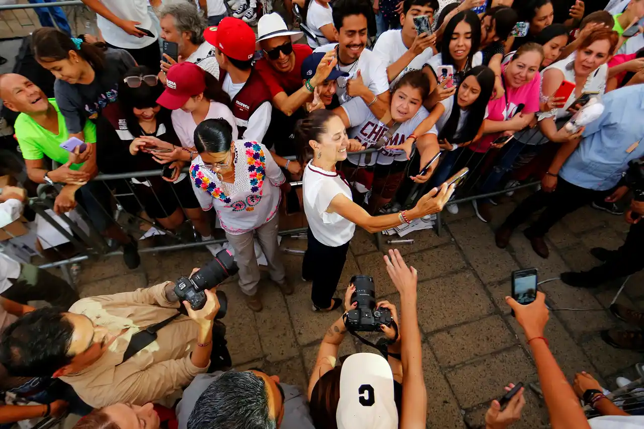 Último viaje electoral de Sheinbaum: ‘Será un orgullo’ ser la primera presidenta de México