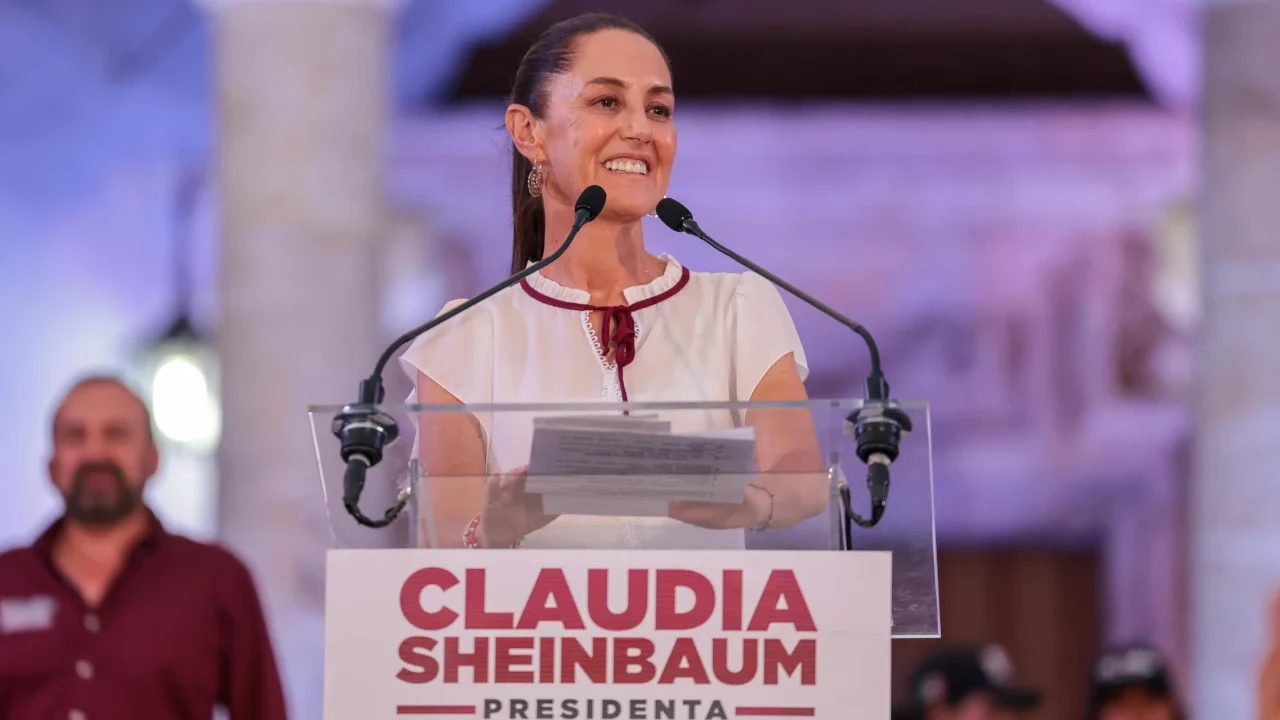 Sheinbaum llega al cierre de campañas presidenciales con ventaja de 20 puntos sobre Gálvez: encuesta Reforma