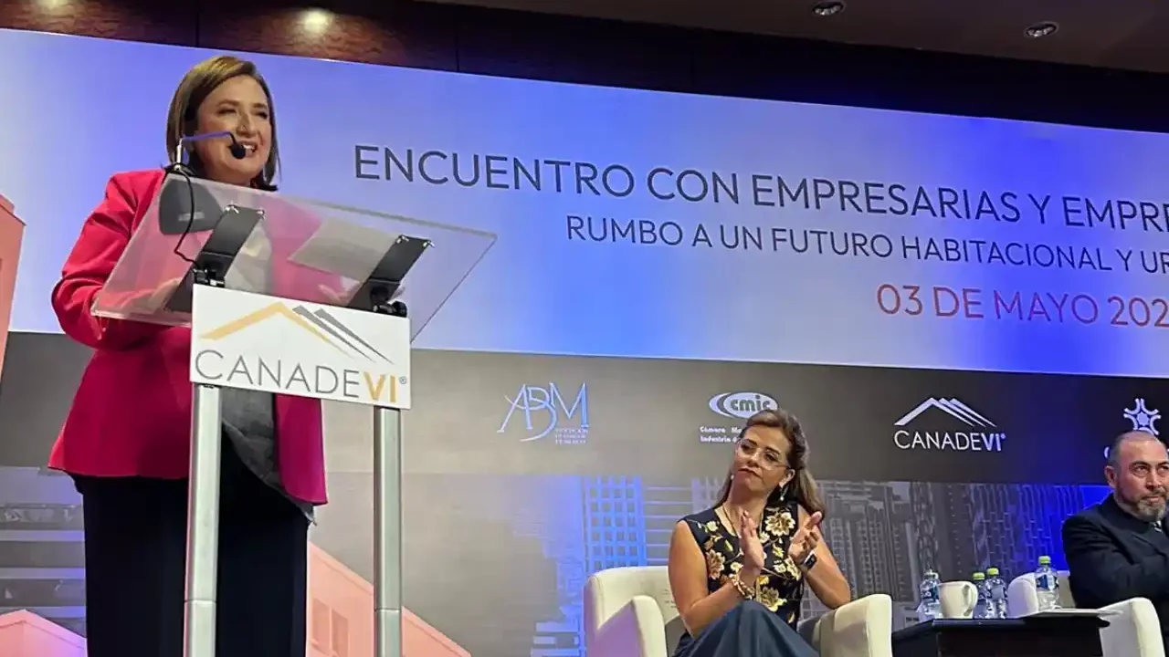 Xóchitl Gálvez promete crear 5 millones de viviendas