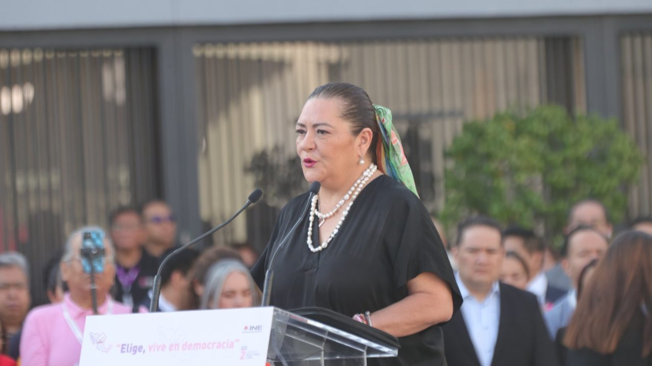 ‘Cada voto cuenta’: consejera presidenta del INE llama a votar con orgullo