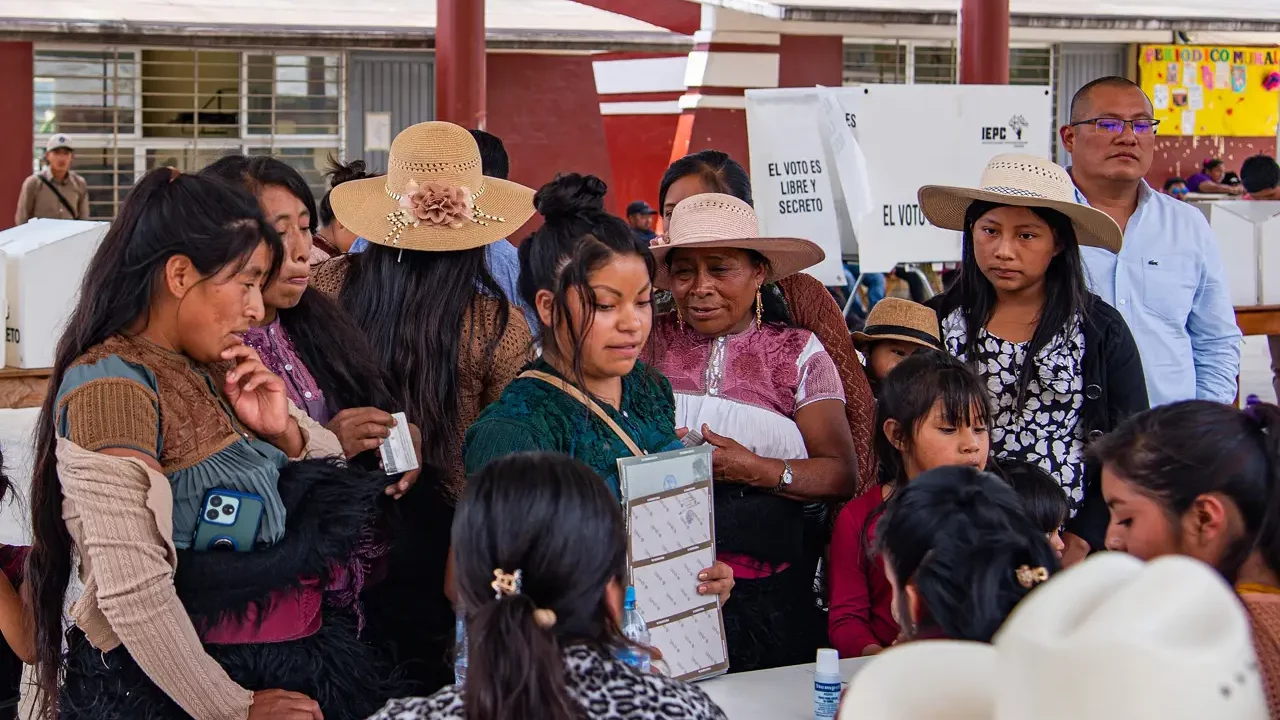 Habitantes en Chiapas logran votar en medio de la ola de violencia