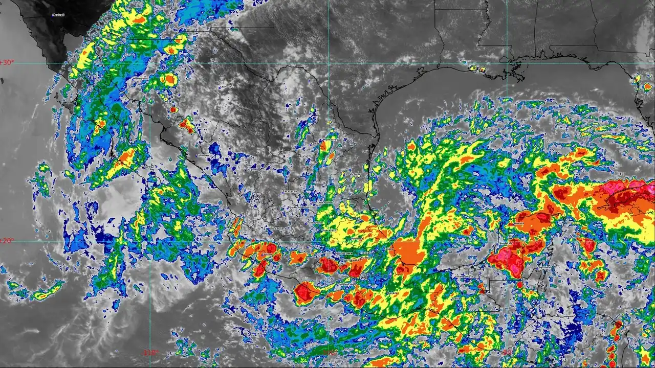 En México, 17 de 32 estados tendán lluvias torrenciales e intensas 