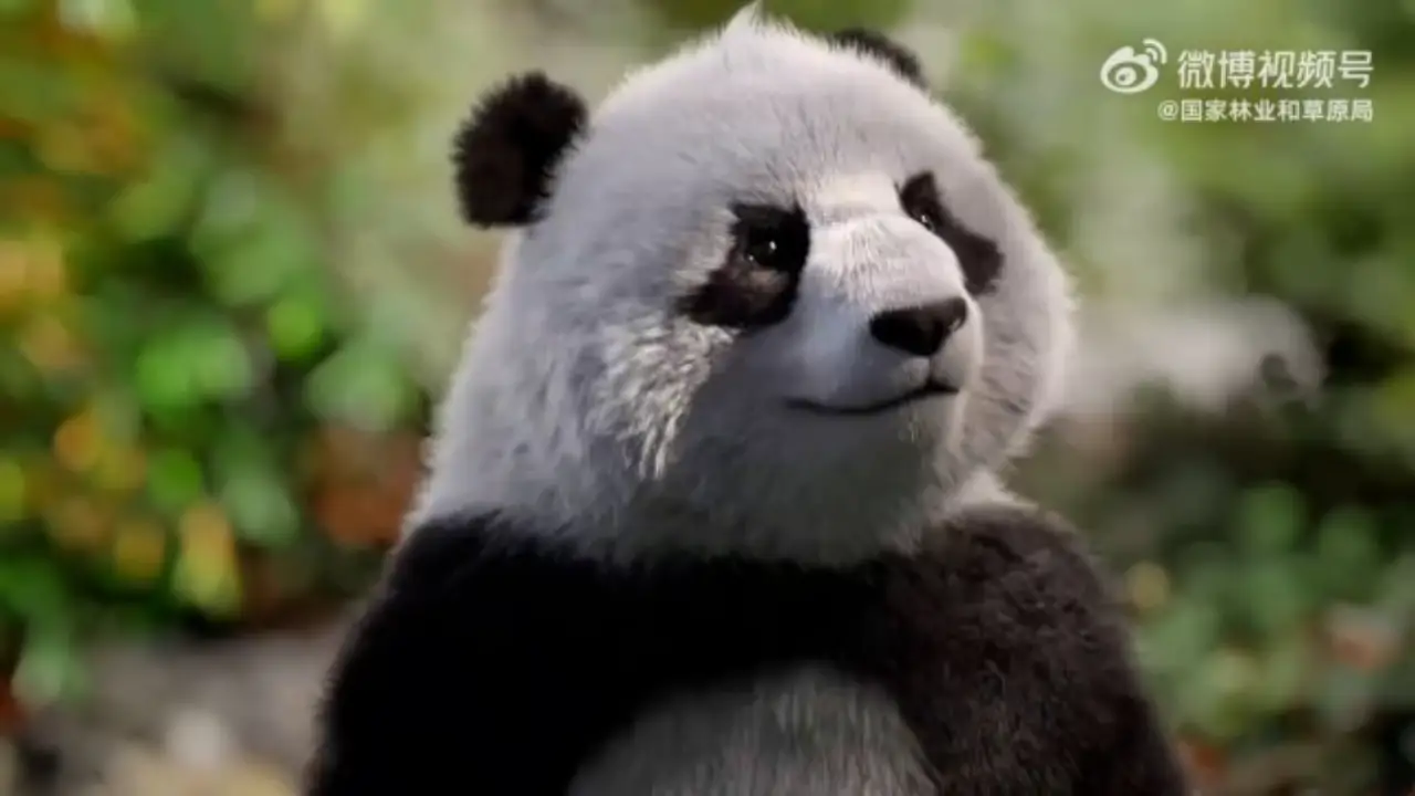 China presenta el primer oso panda virtual impulsado por IA y su metaverso