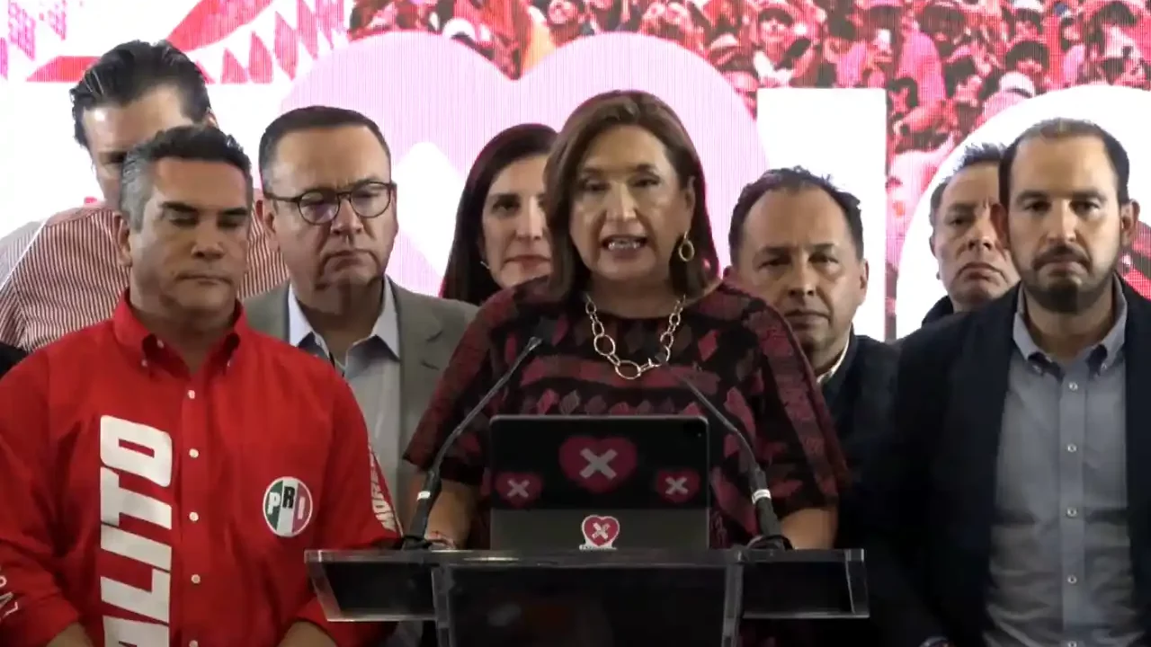 Xóchitl Gálvez reconoce su derrota: ‘Los resultados no nos favorecen’