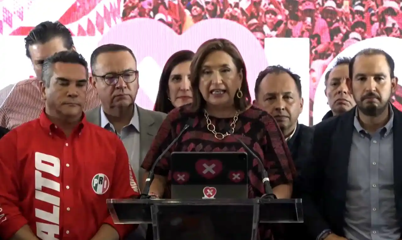 Xóchitl Gálvez reconoce su derrota: ‘Los resultados no nos favorecen’