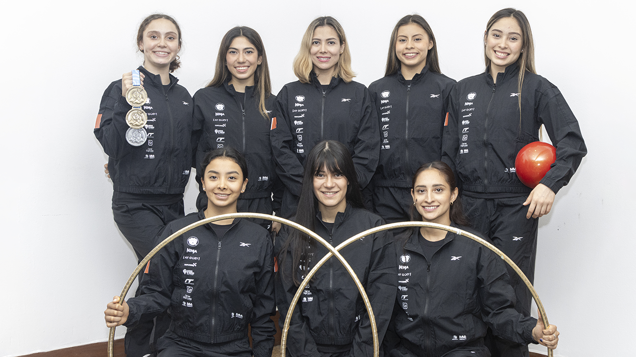 La selección mexicana de gimnasia rítmica va por todo a los Juegos Olímpicos de París 2024
