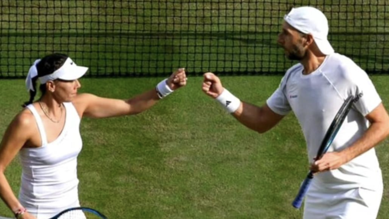 Mexicanos Santiago González y Giuliana Olmos caen en la final del doble mixto de Wimbledon