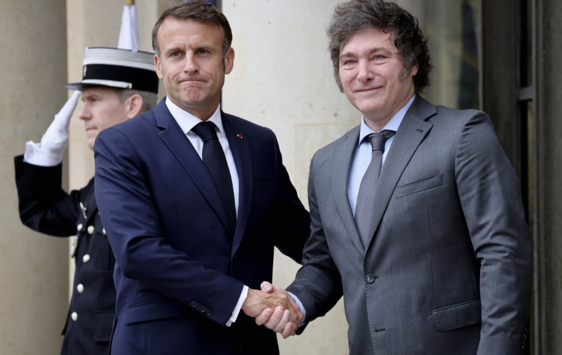 Macron resalta coraje político de Milei y expresa apoyo total en ingreso a organismos