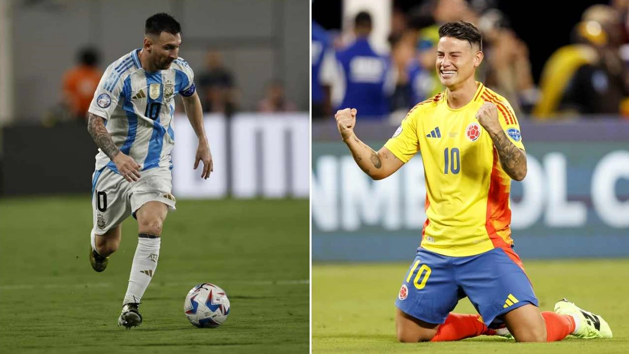 Messi contra James, la magia de la final de Copa América pasa por el 10