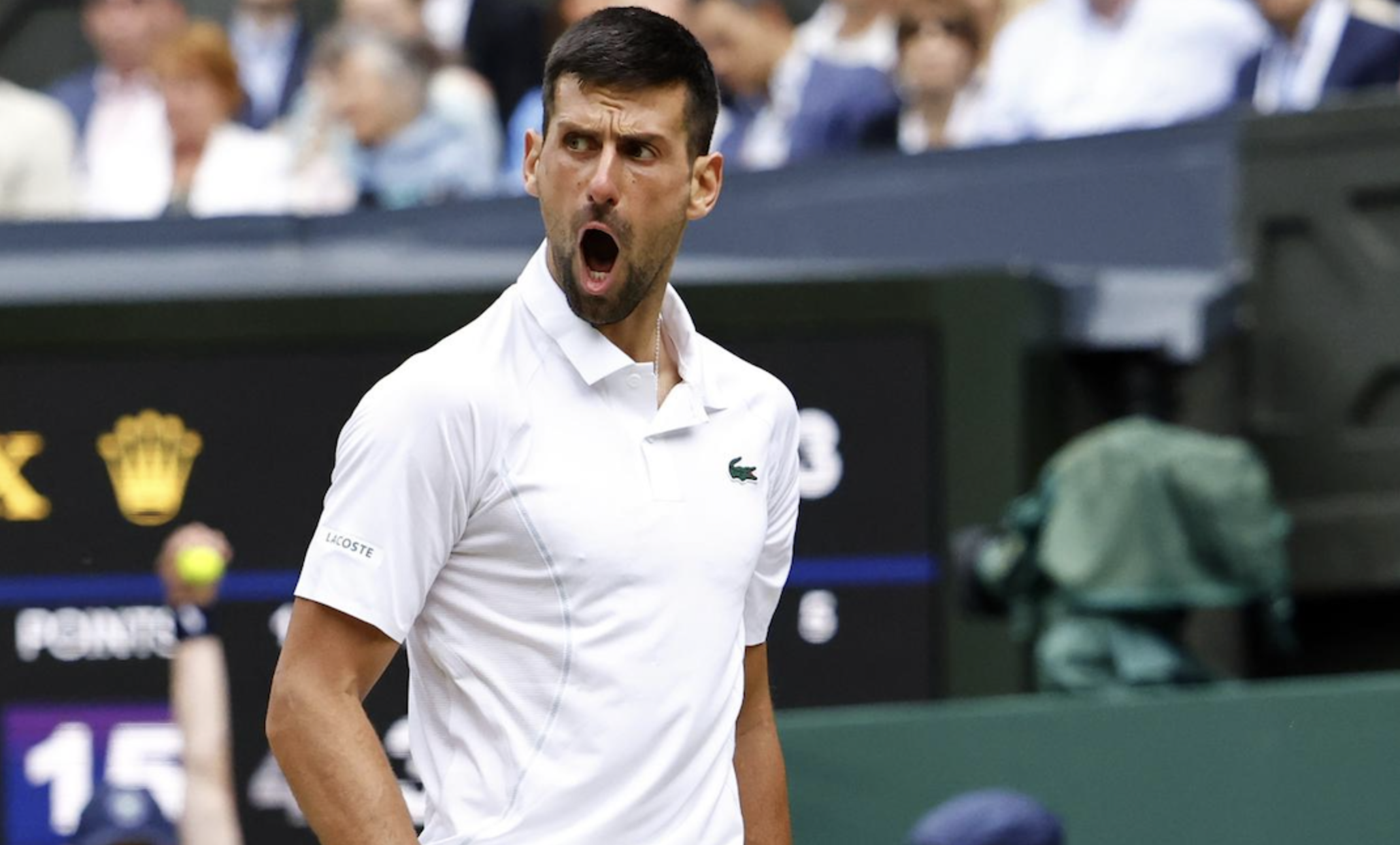 Djokovic puede con Musetti y repetirá final con Alcaraz, dice que espera ‘ganar el trofeo’