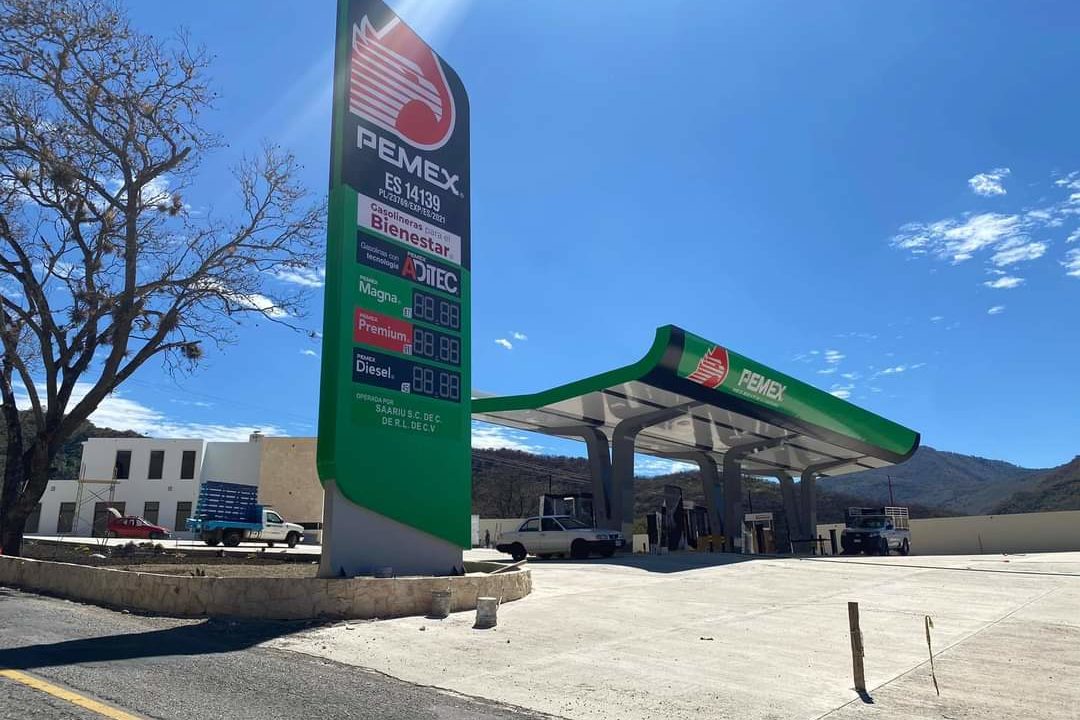 Gasolineras bajo la marca Pemex aumentan por 22 meses continuos