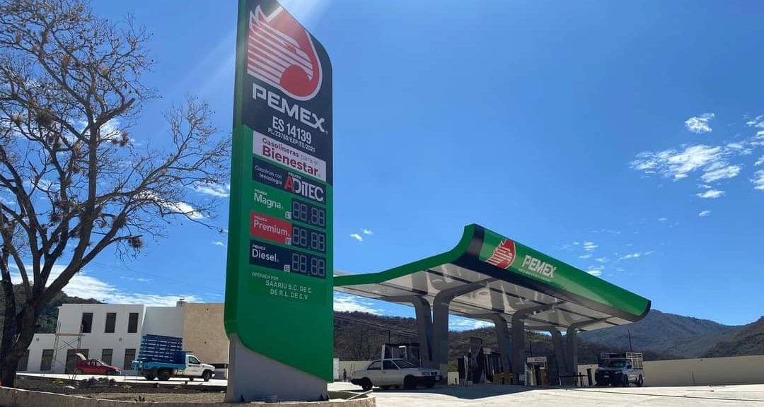 Gasolineras bajo la marca Pemex aumentan por 22 meses continuos