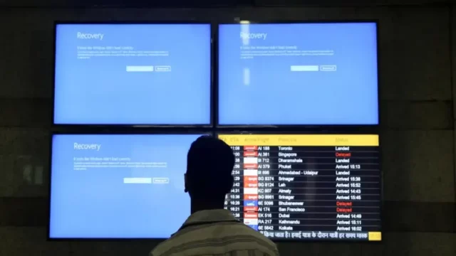 apagón informático-aerolíneas-CrowdStrike