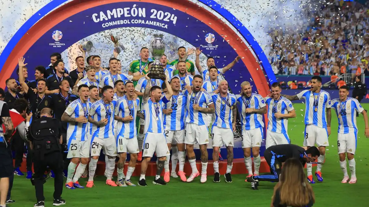 En tiempo extra, Argentina es bicampeón de la Copa América