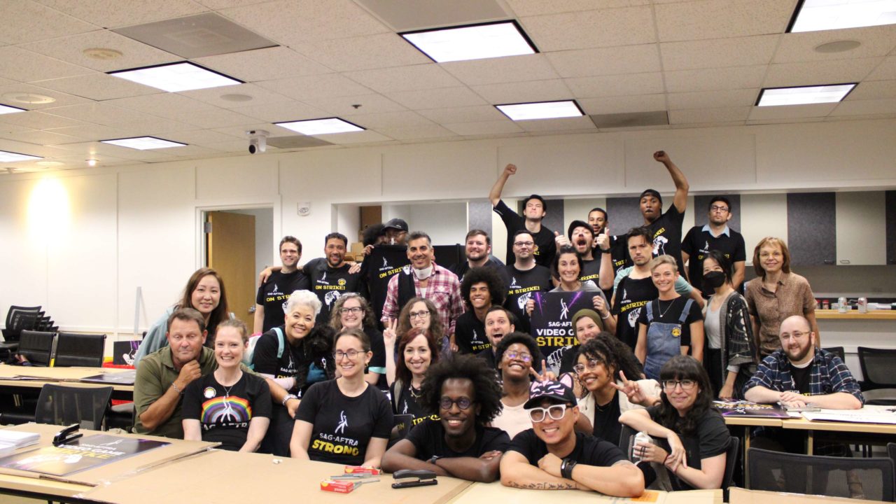 Actores de videojuegos en Hollywood se van a huelga porque afirman que la IA amenaza sus trabajos