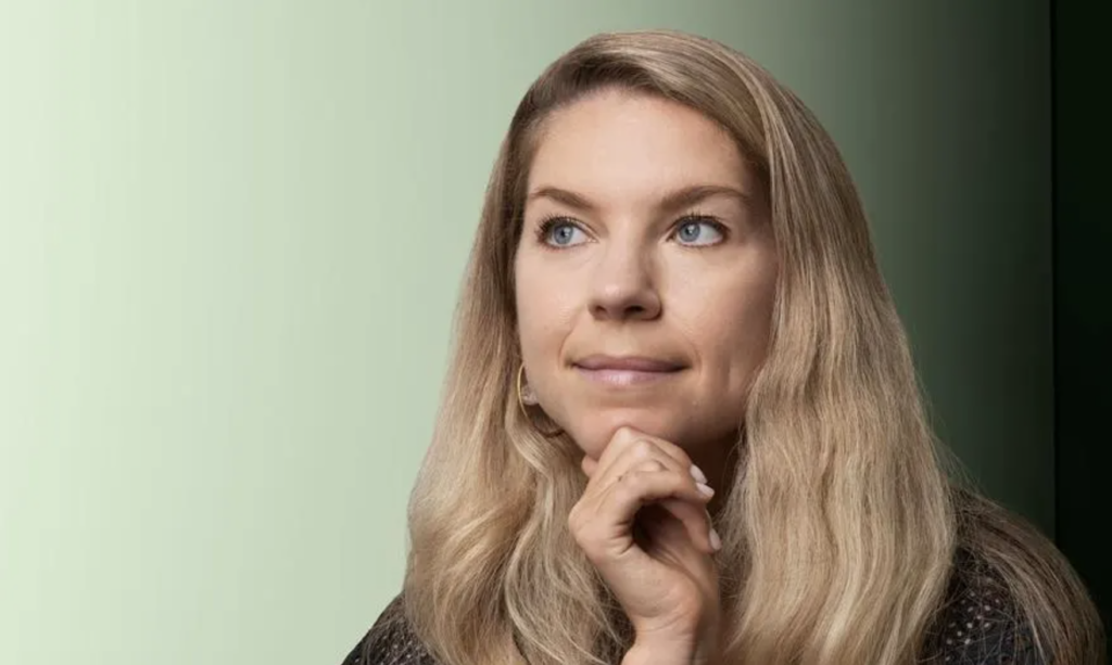 Kristina Saffran cofundó Equip una década después de recuperarse de la anorexia. ETHAN PINES PARA FORBES