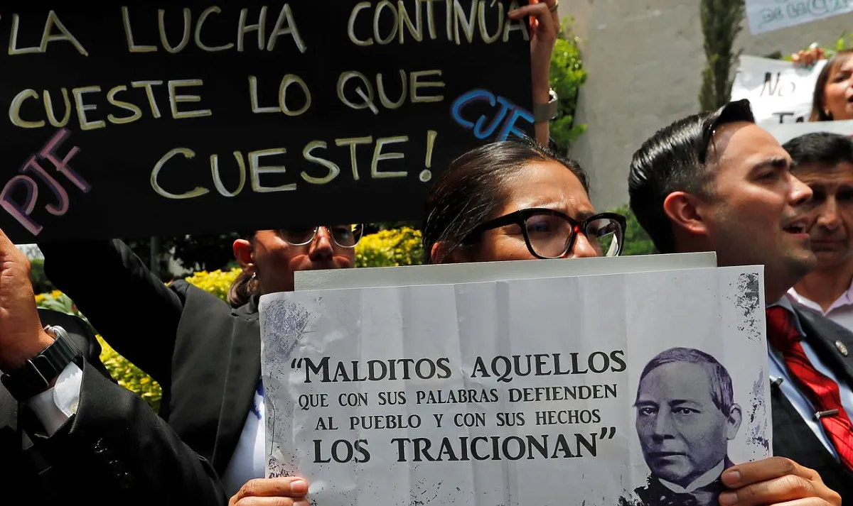 Paro de jueces cumple una semana entre polémica por reforma y jueces sin rostro