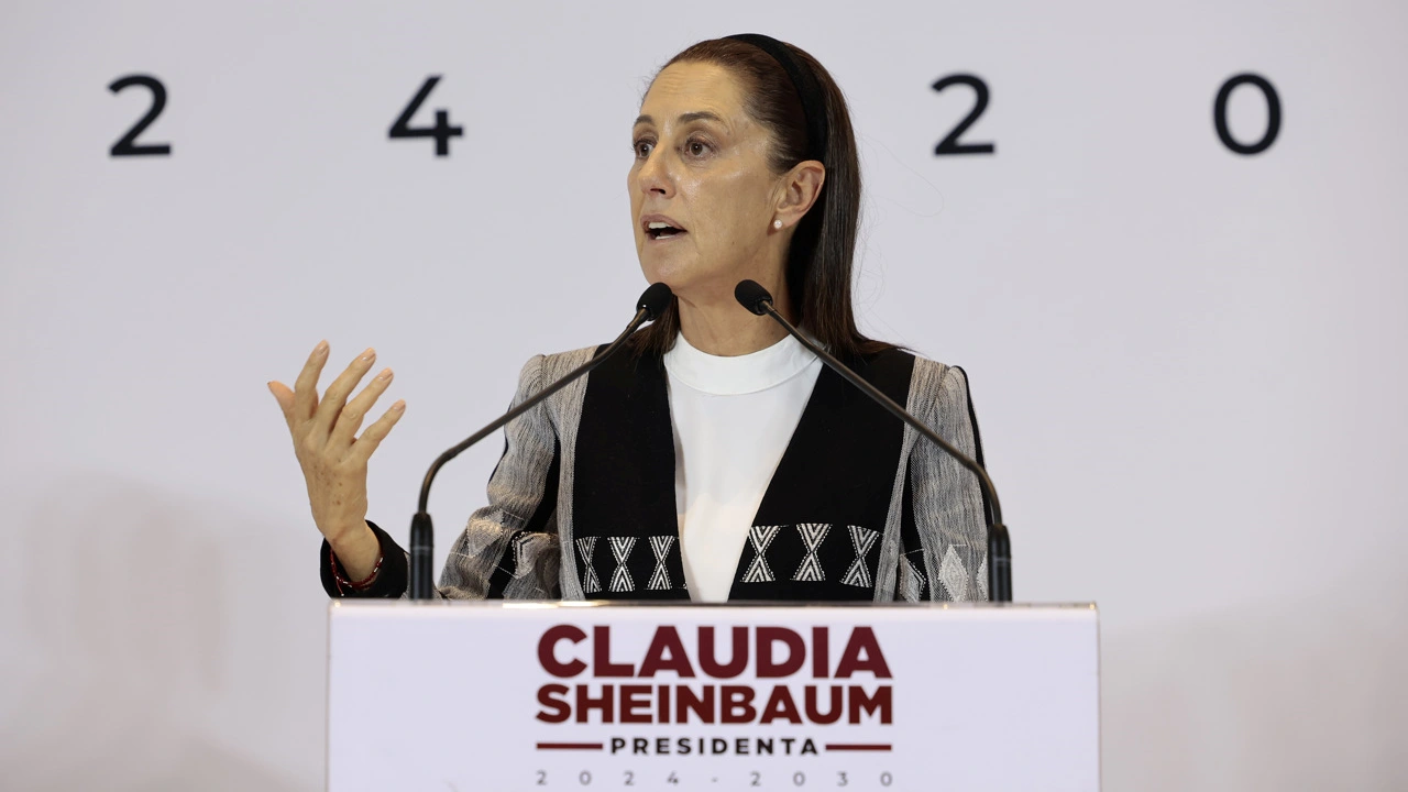 Sheinbaum descarta riesgos para México pese a volatilidad global