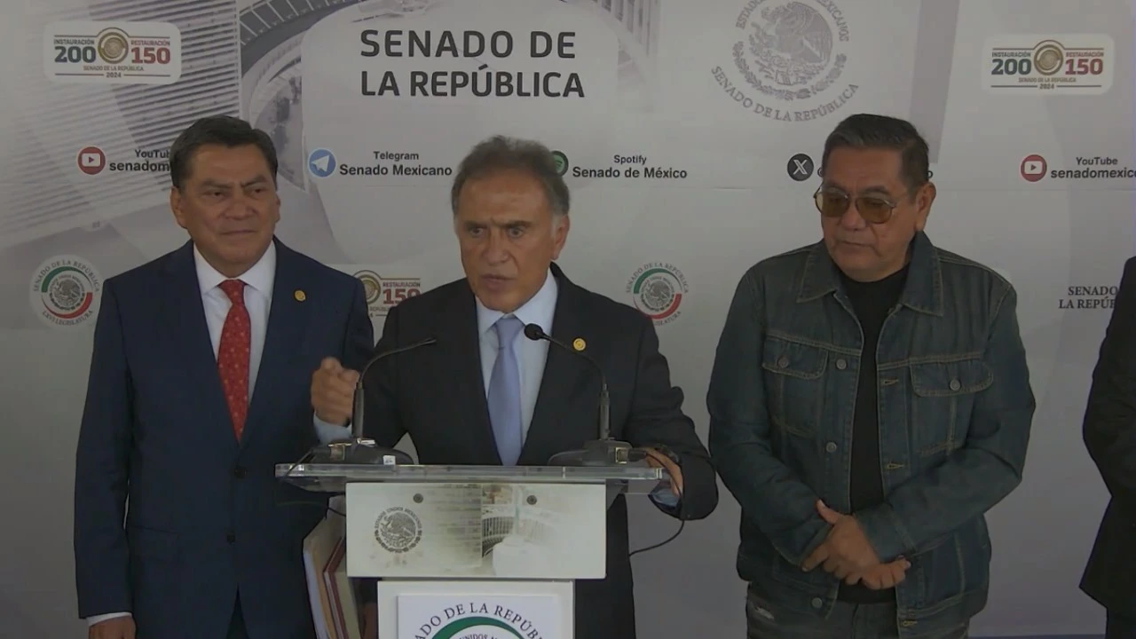 Senador Yunes Linares no se compromete a votar contra reforma judicial