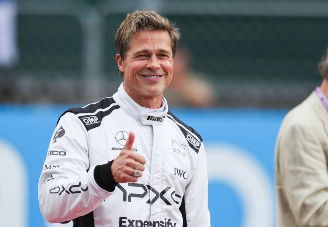 ¿Qué hacía Brad Pitt en el GP de México? Conoce la respuesta