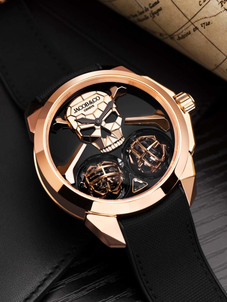 Skull Double Tourbillon