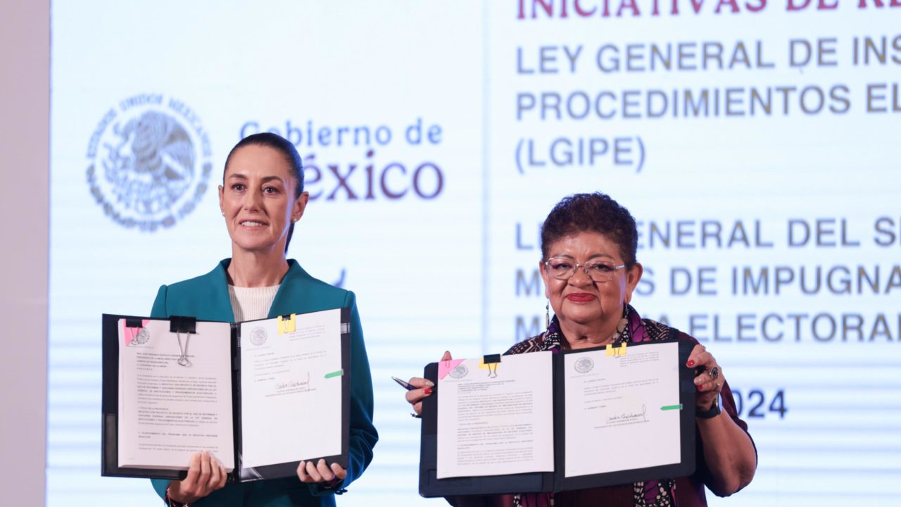 Llegan al Senado iniciativas de Sheinbaum para regular elección de jueces, ministros y magistrados