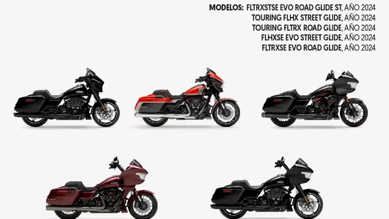 Llaman a revisión en México a motos Harley-Davidson por posibles fallas mecánicas