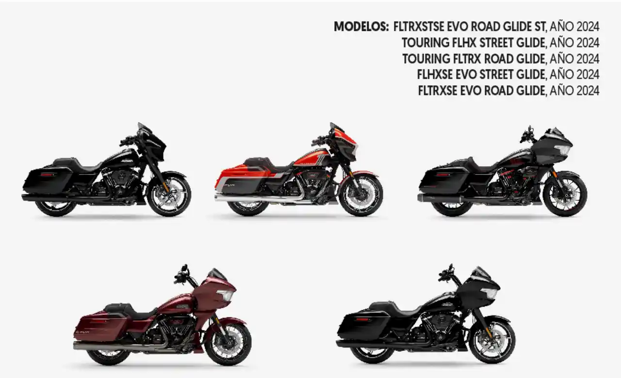 Llaman a revisión en México a motos Harley-Davidson por posibles fallas mecánicas