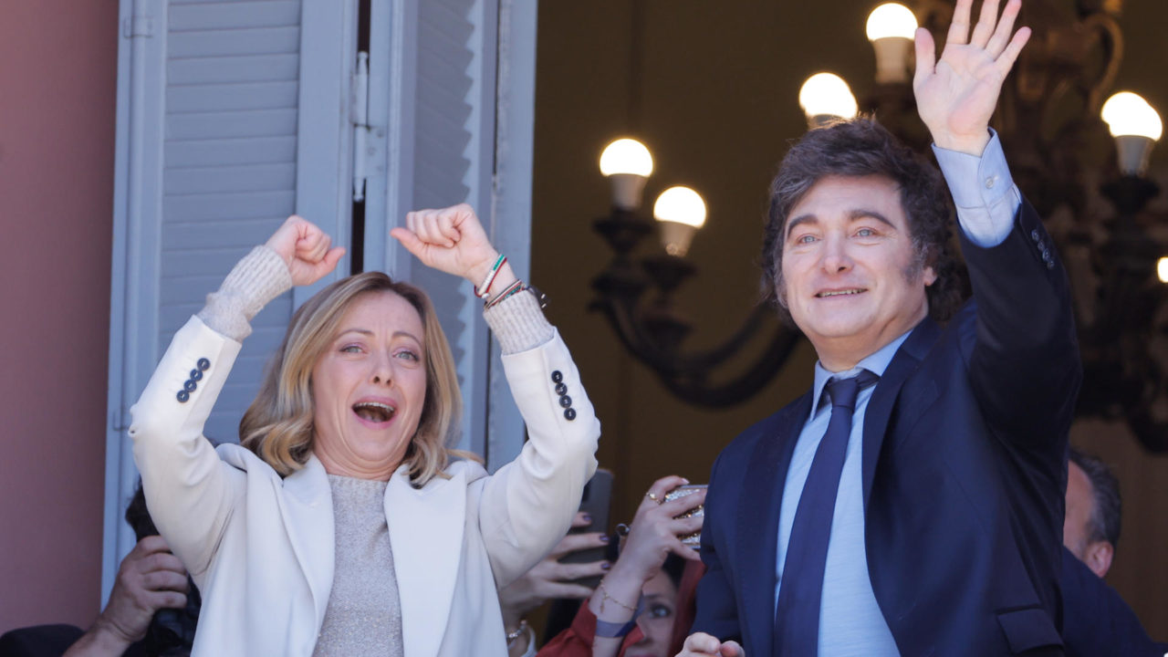 Milei propone a Meloni crear una ‘alianza de naciones’ contra la tiranía y por la libertad