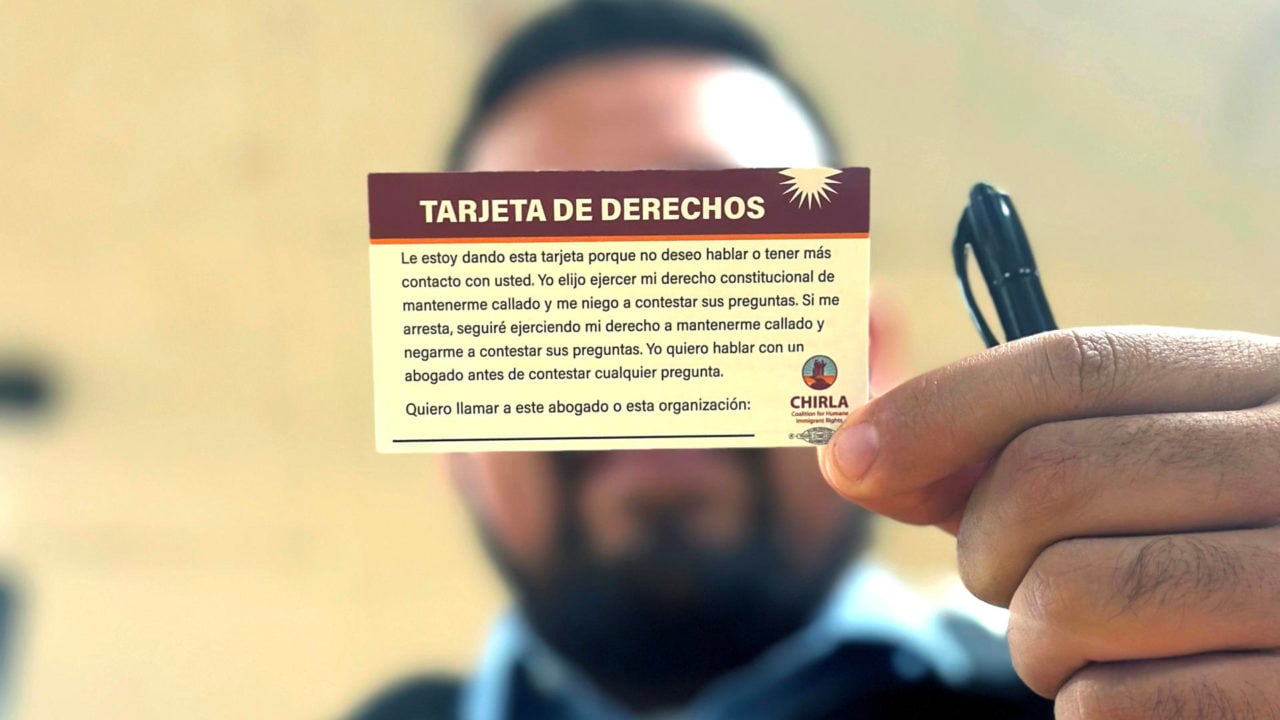 La tarjeta de derechos: una estrategia para enfrentar las deportaciones masivas de Trump
