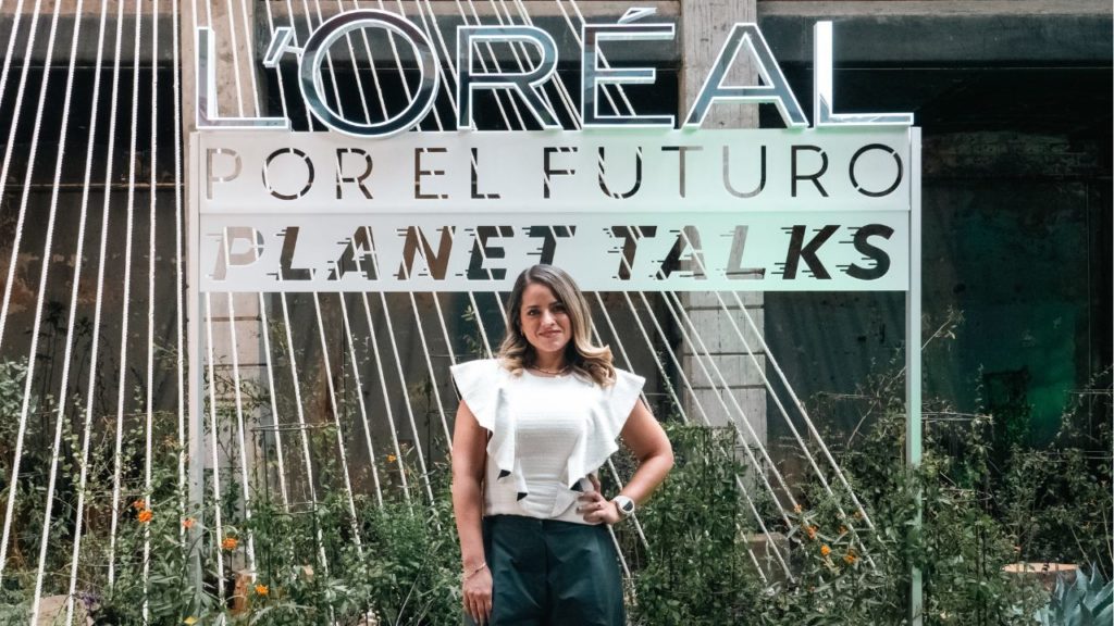 Araceli Becerril, directora de Responsabilidad Corporativa en L’Oréal México. Foto: Germán Velasco.