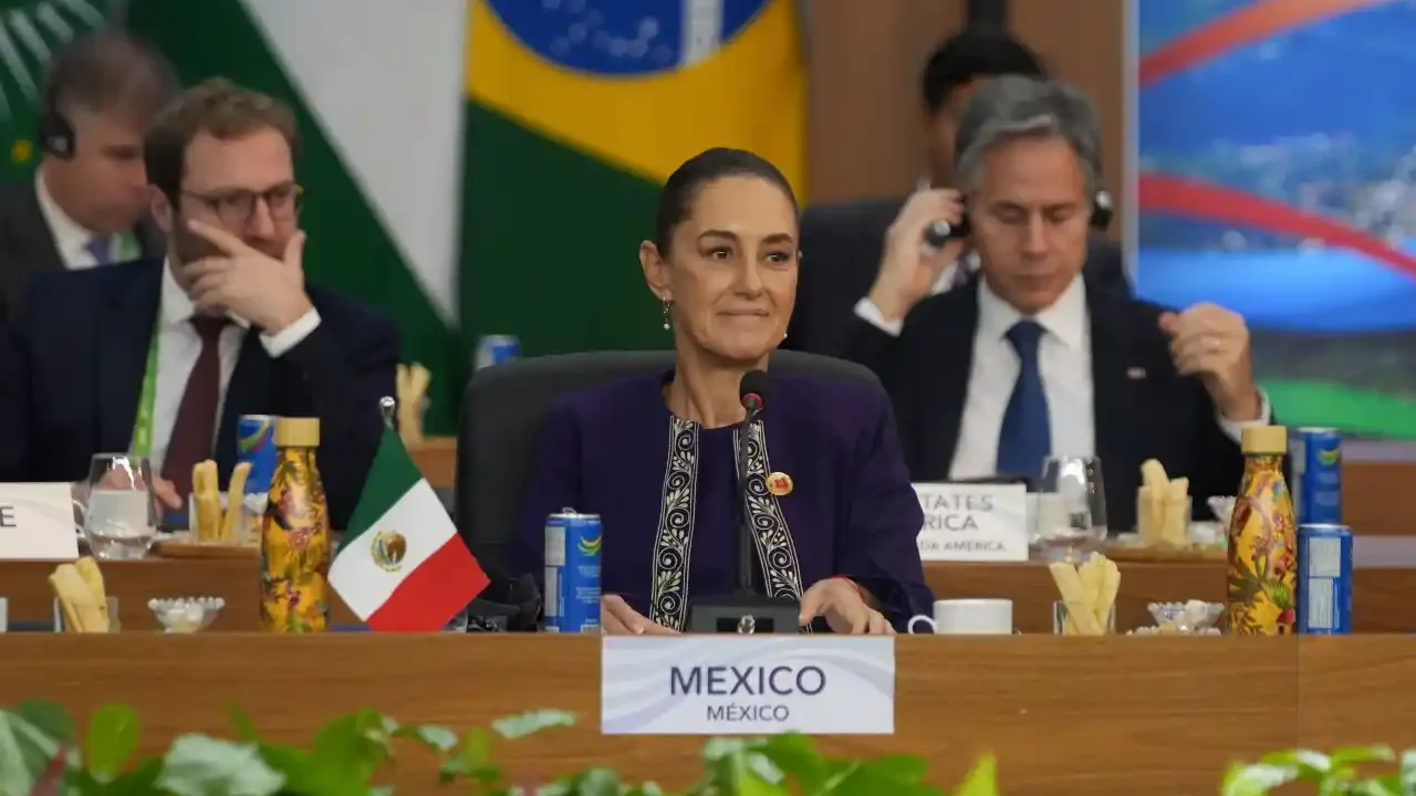 Sheinbaum propone en el G20 fondo global para reforestación y paz