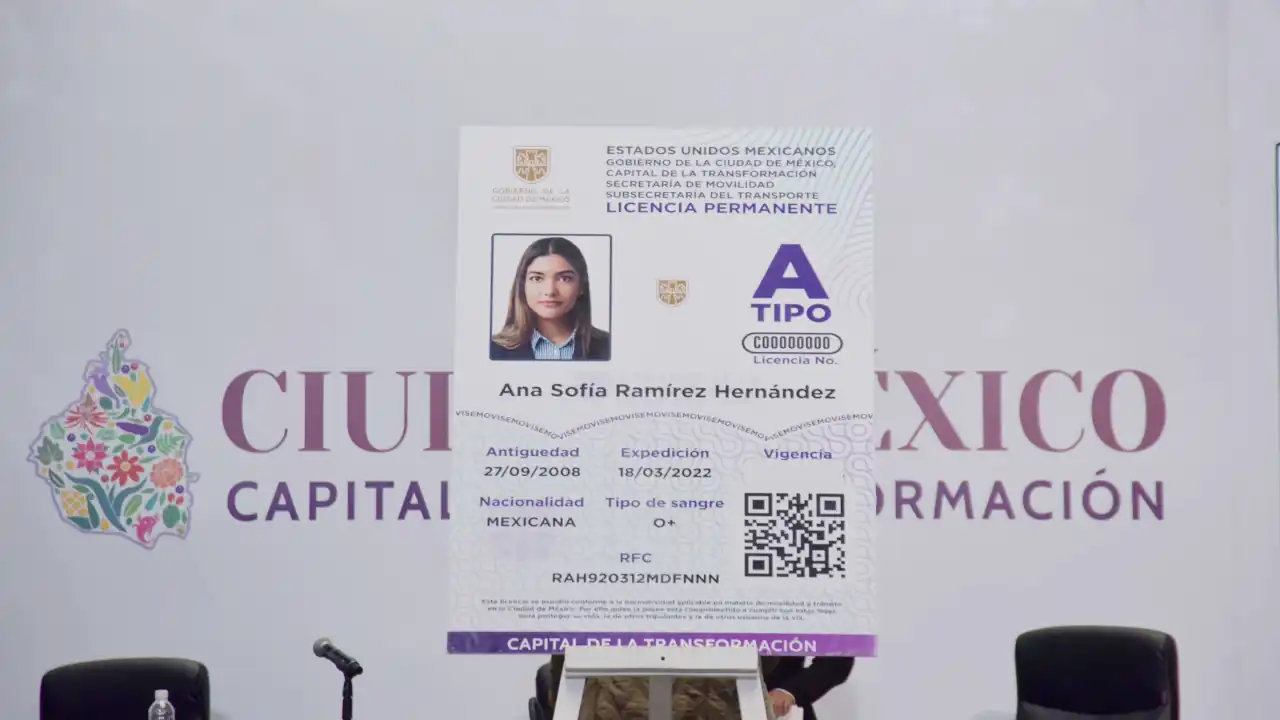 A partir de esta fecha podrás tramitar la licencia de conducir permanente en la CDMX