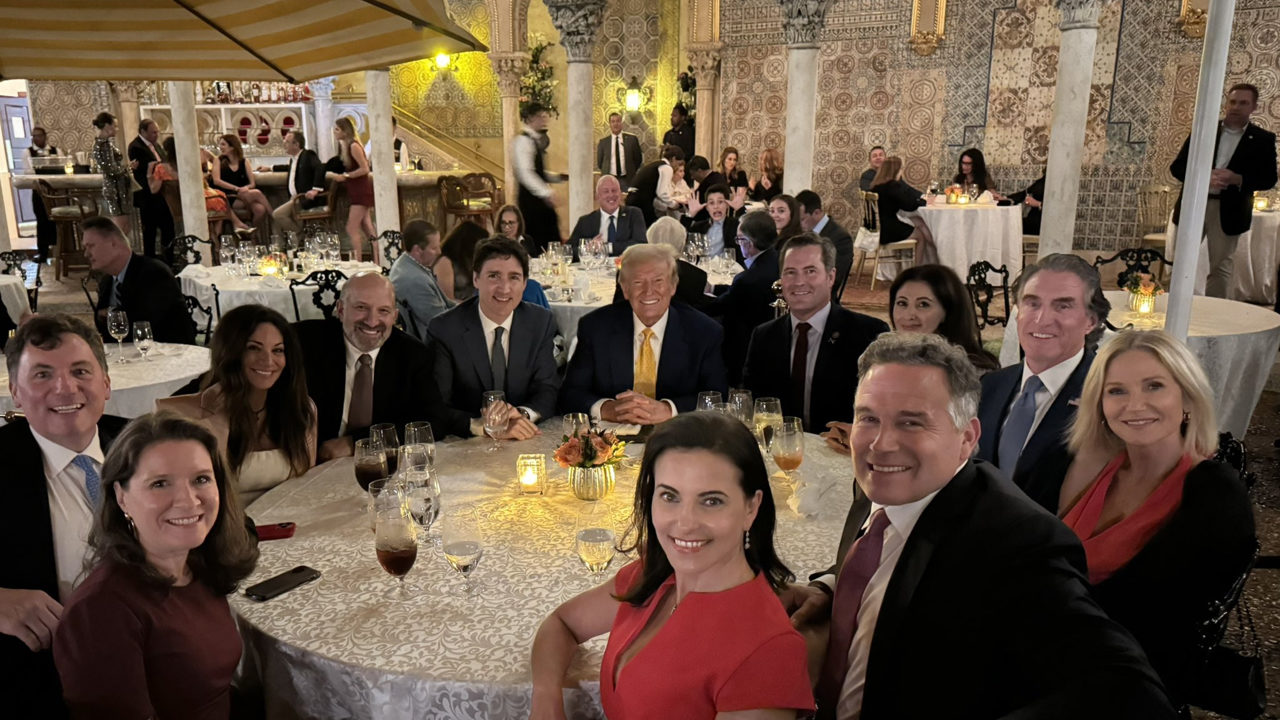 Trump califica de ‘muy productivo’ el encuentro que sostuvo en Florida con Trudeau