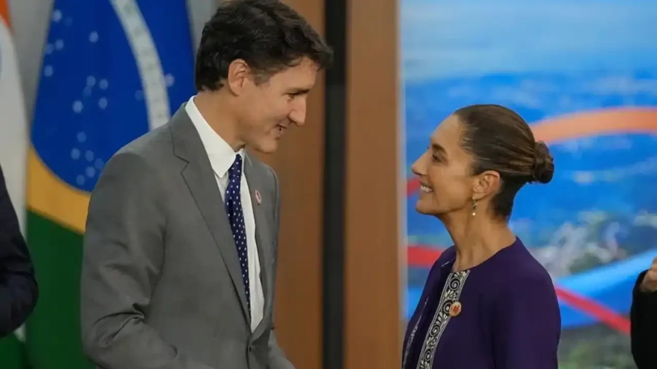 Trudeau no descarta dejar fuera a México de un futuro acuerdo comercial con EU pero todo depende de Sheinbaum