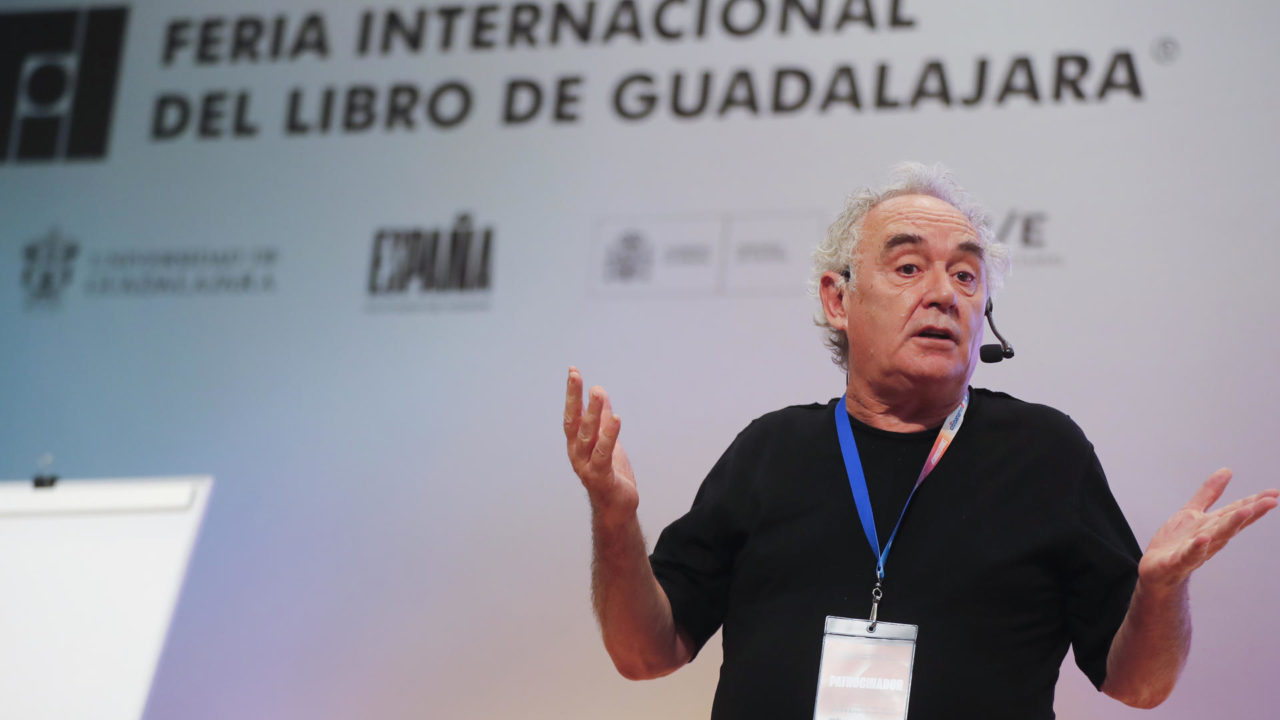 Chef Ferrán Adrià revoluciona la FIL de Guadalajara: ‘No hay comida rara, hay gente rara’
