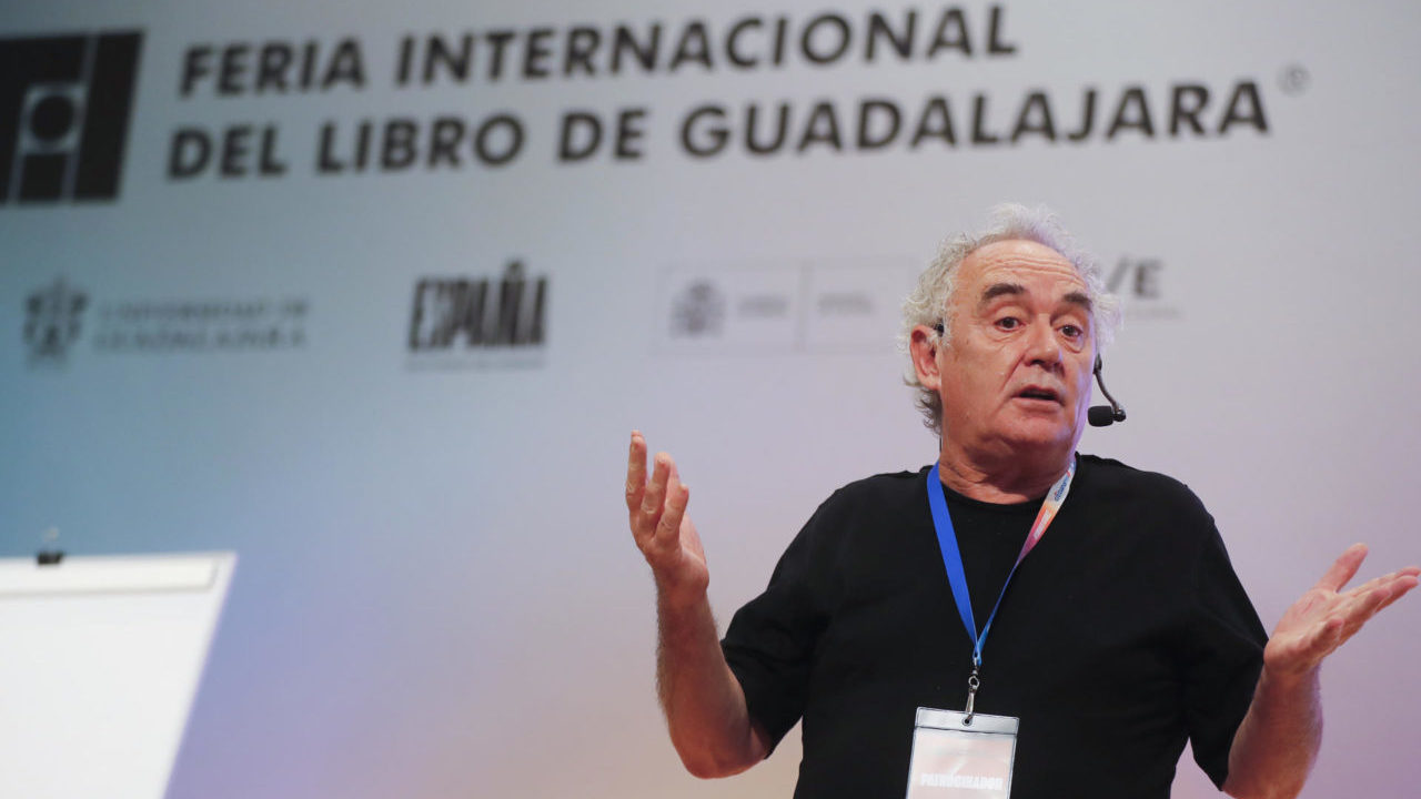 Chef Ferrán Adrià revoluciona la FIL de Guadalajara: ‘No hay comida rara, hay gente rara’