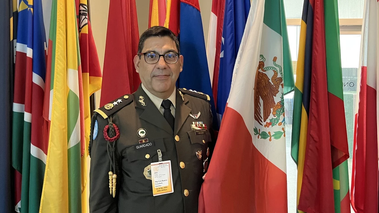 General mexicano hace historia al comandar operación de la ONU